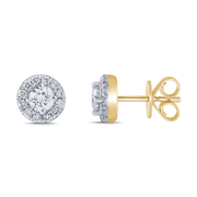 Støvring Design 14kt Gulds Ørestikker med i alt 0,34ct Diamanter 70257025