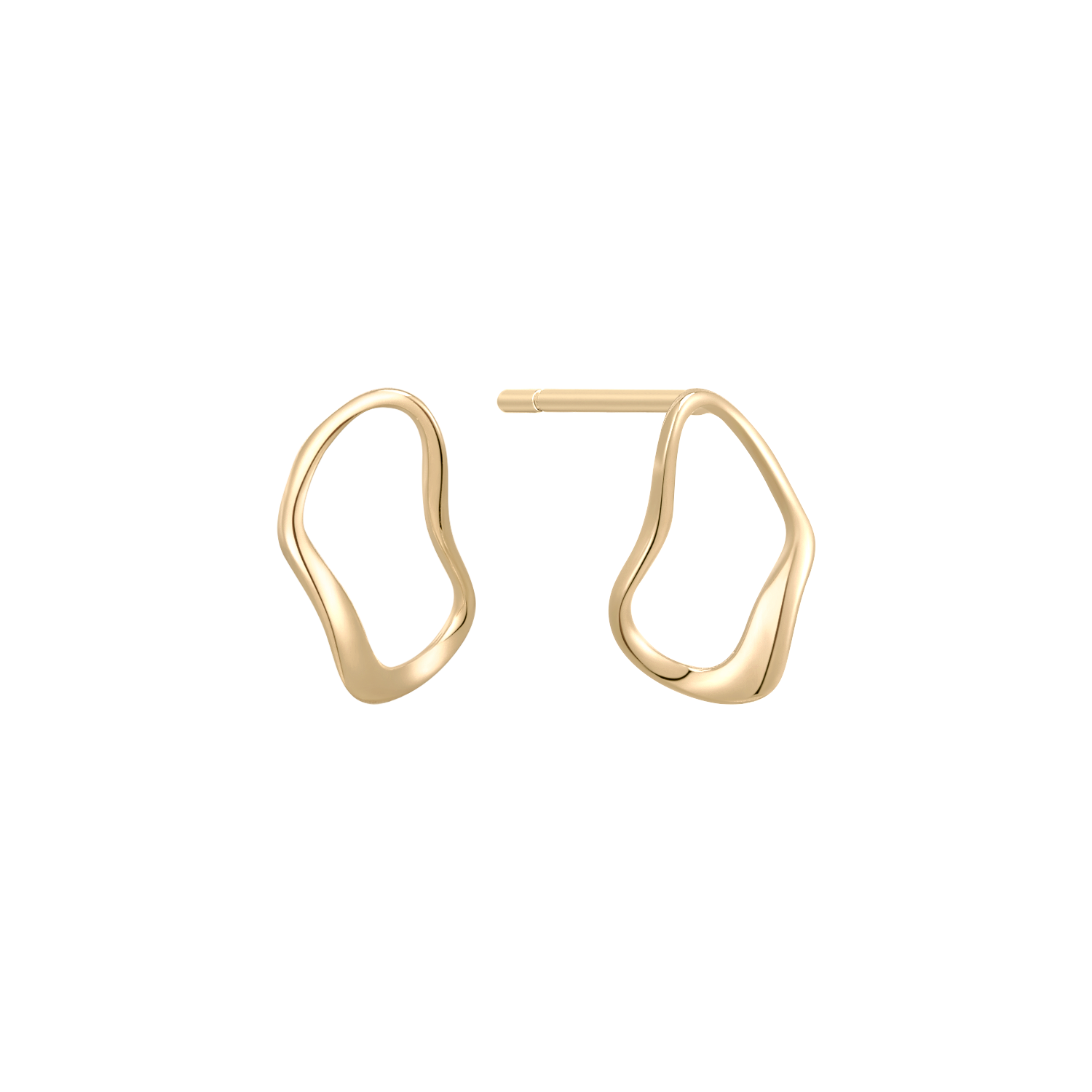 Støvring Design 14kt Organisk Ørestik 70342017