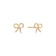 Støvring Design 14kt Guld enkle sløjfe ørestik 70342919