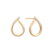 Støvring Design 14kt Ørestik Dråbe med Zirkonia 70342926