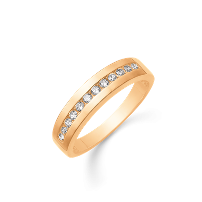 Støvring Design 14kt Guld Ring med Zirkonia 72251981