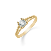 Støvring Design 14kt Guld Ring med Zirkonia 72251986