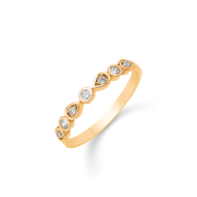 Støvring Design 14kt Guld Ring med Zirkonia 72251987