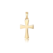 Støvring Design 14kt Guld kors vedhæng 15x10mm 74258991