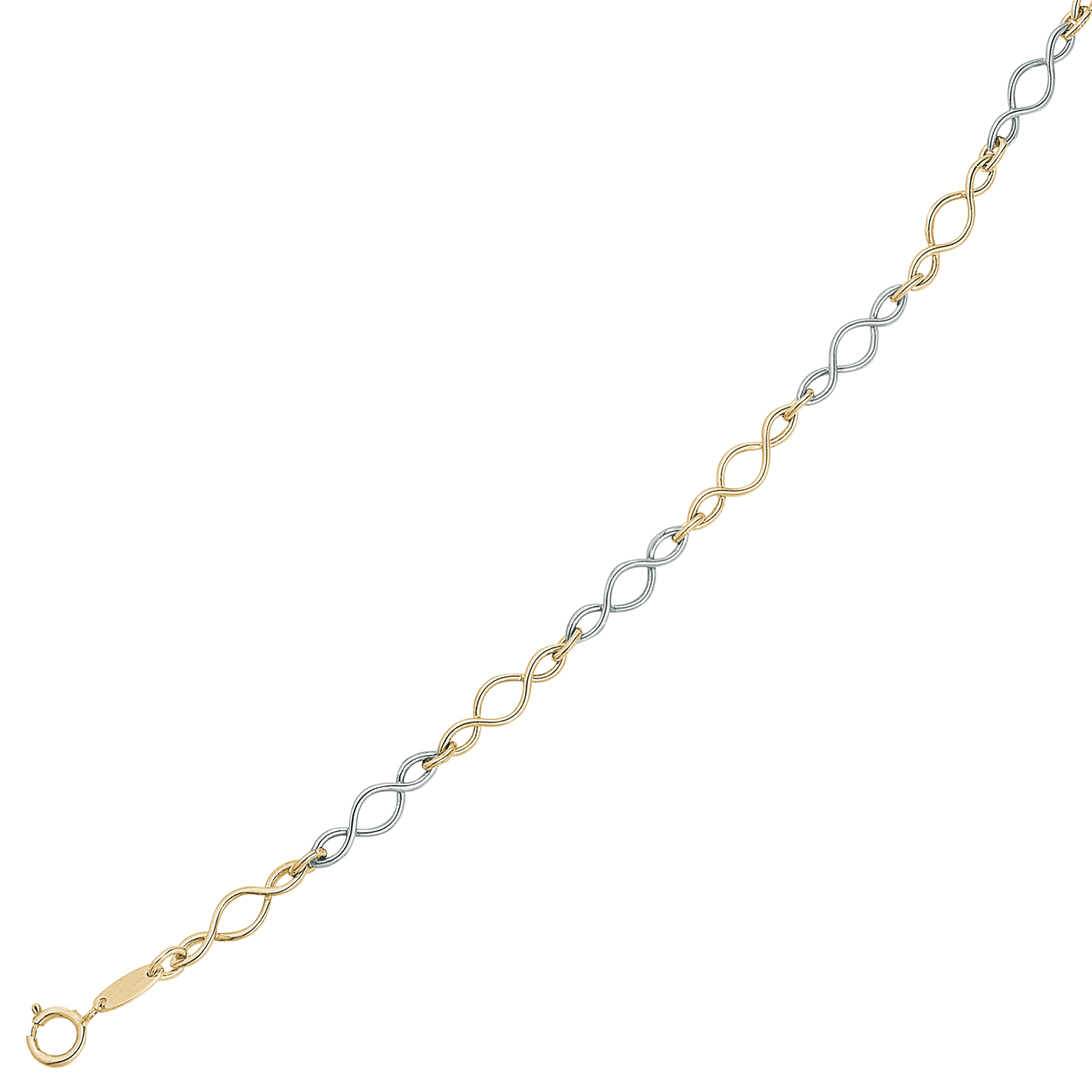 Støvring Design 14kt Guld og Hvidgulds Armbånd 75166093