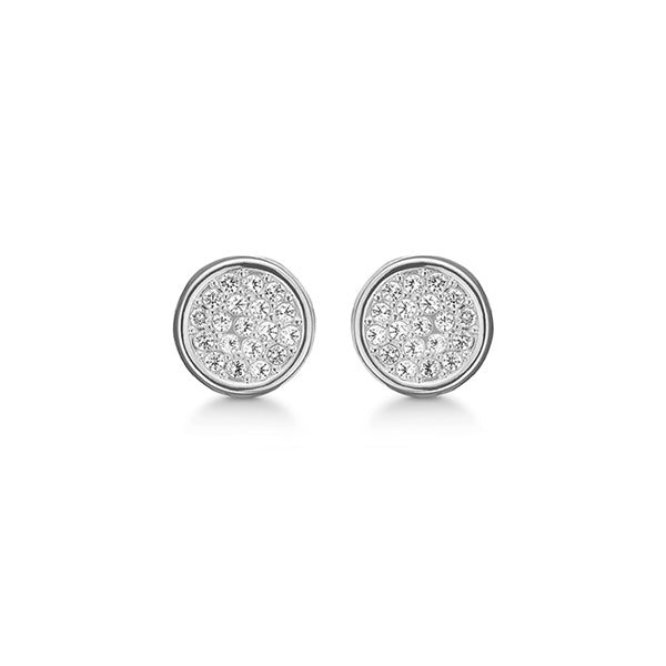 Støvring Design 14kt Hvidguld Ørestikker med Zirkonia 80117767