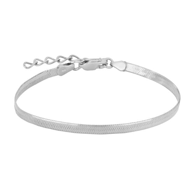Nordahl Jewellery Sølv Armbånd Flat52 80540010900