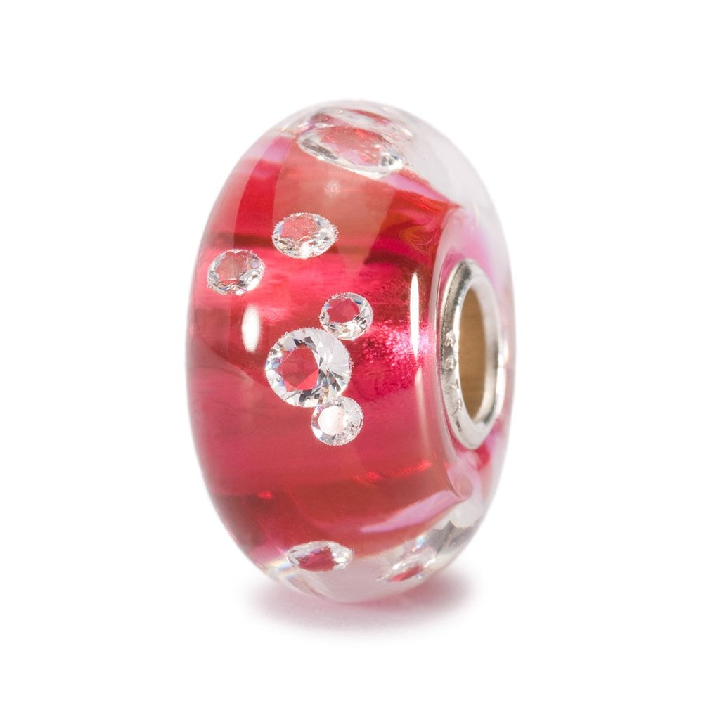 Trollbeads/Troldekugler Pink universal diamantkugle TGLBE-00034