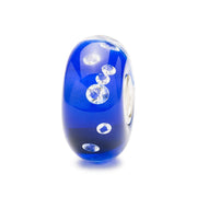 Trollbeads/Troldekugler Blå universal diamantkugle TGLBE-00041