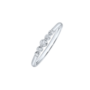 Støvring Design 14kt Hvidguld Ring 0,25ct Brillanter 82257035