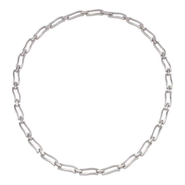 Siersbøl Rhodineret Sølv Collier 80451060900