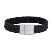 SON of NOA Sort læderarmbånd i 23cm 80970149123