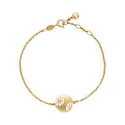 Lund Copenhagen Marguerit Armbånd med Mønt 9015050-M