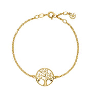 Lund Copenhagen Marguerit Armbånd med Livets Træ 9015063-M