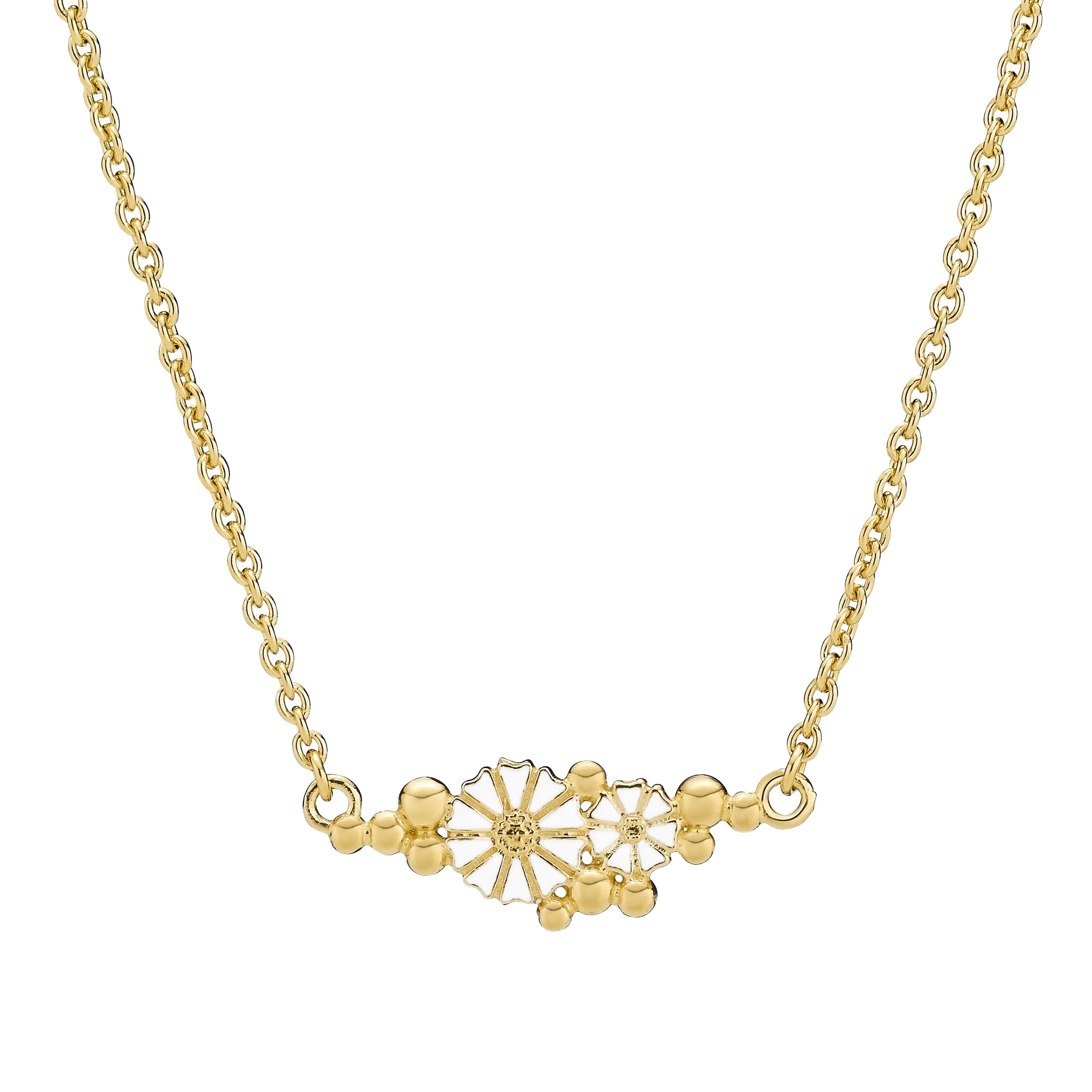 Lund Copenhagen Marguerit Collier med Kugler 9025068-M