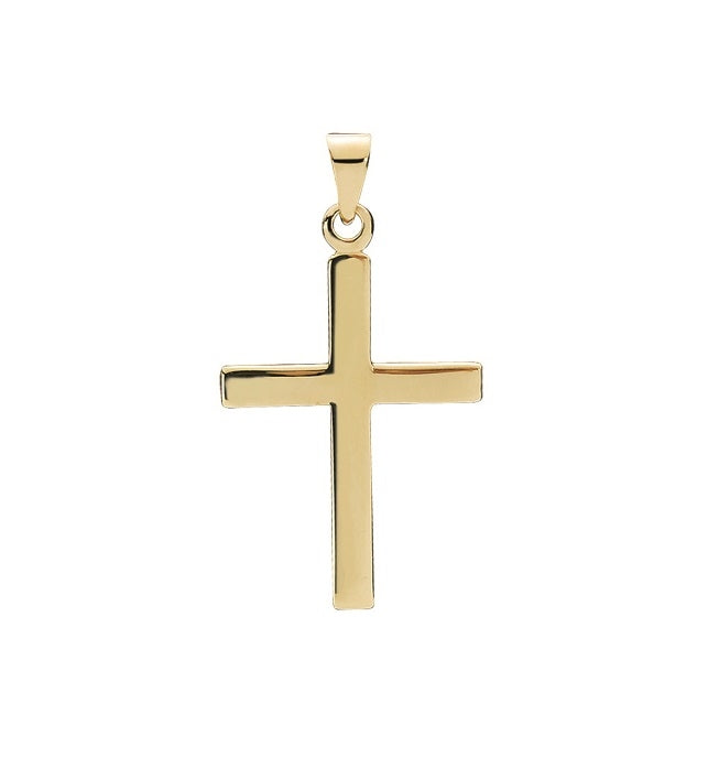 Lund Copenhagen Forgyldt Kors 22x15mm 906063-F