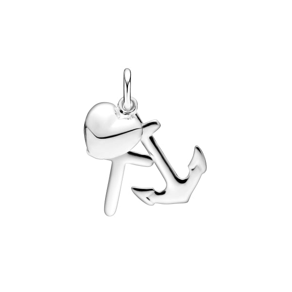 Lund Copenhagen Sølv Tro, Håb og Kærlighed Vedhæng 22x11mm 908025