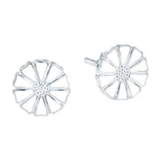 Lund Copenhagen 7,5mm Marguerit Ørestikker 909075-4-H