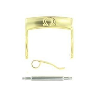 Omega Blank Guld Doublé Spænde 16mm