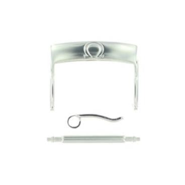 Omega Blank Rustfrit Stål Spænde 16mm