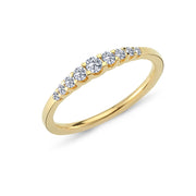 Nuran Empire Ring i 14kt Guld med 0,24ct brillanter