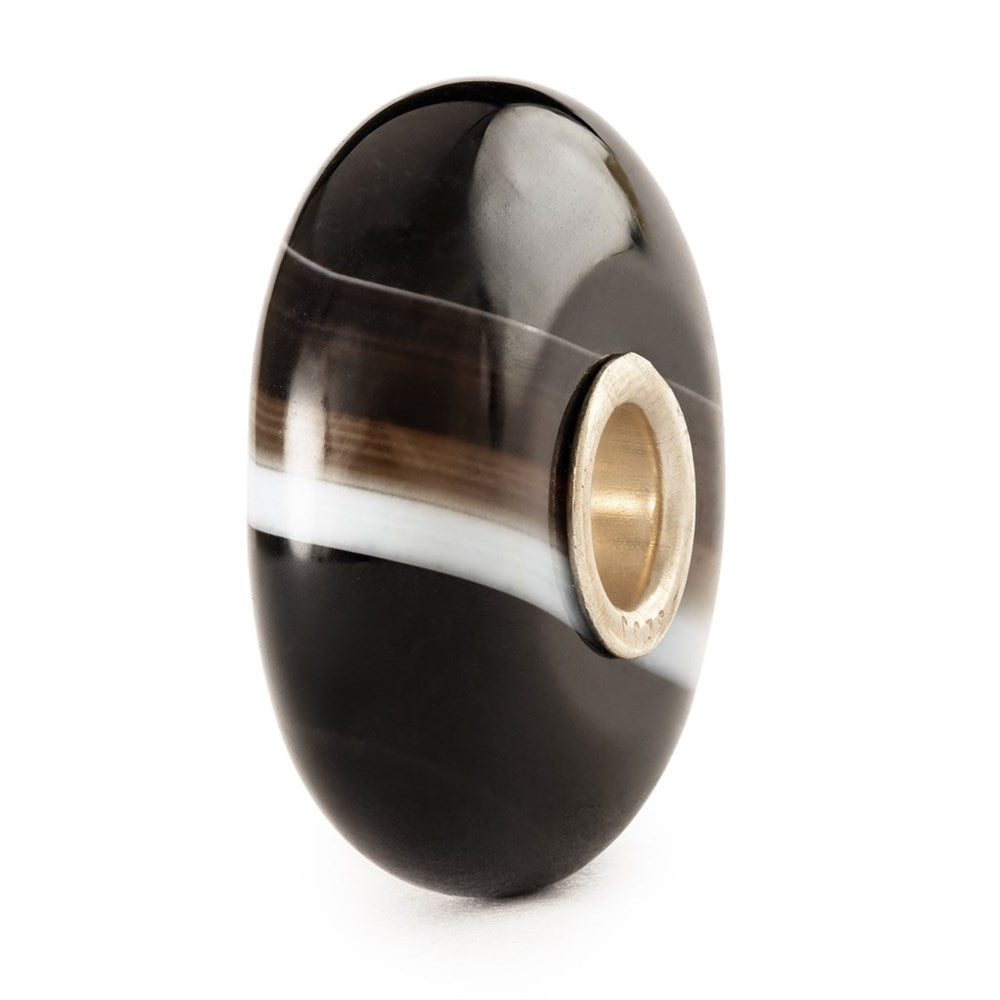 Trollbeads/Troldekugler Stribet onyks bundt TSTBE-00006