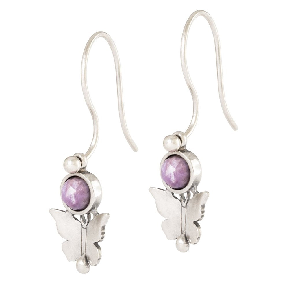 Trollbeads/Troldekugler Sommerfuglekys øreringe vedhæng TAGEA-00137