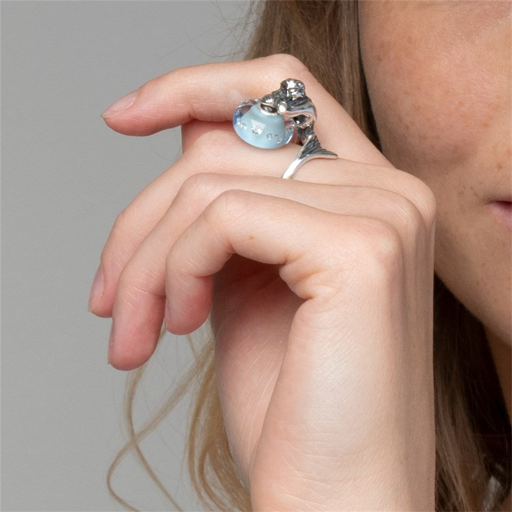 Trollbeads/Troldekugler Brillant ocean kugle TGLBE-00209