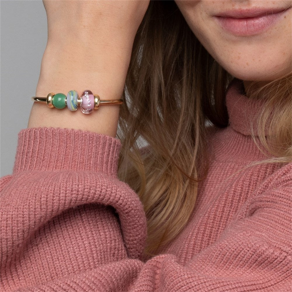 Trollbeads/Troldekugler brillant rosa TGLBE-00212