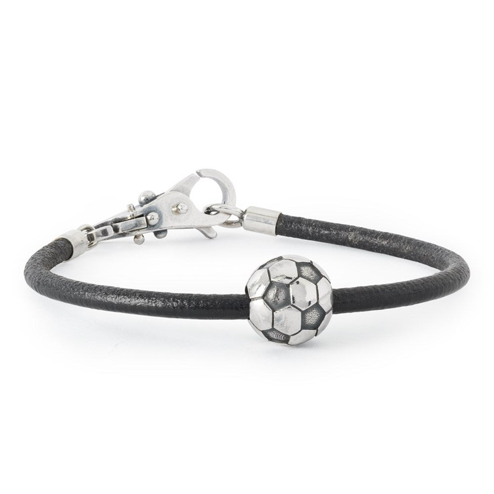 Trollbeads/Troldekugler Fodbold glæde kugle TAGBE-50046