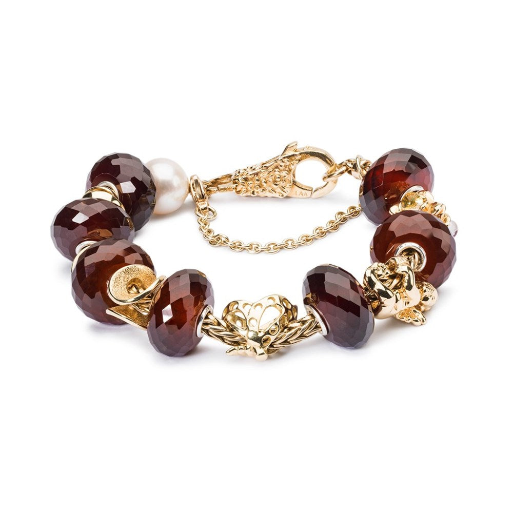 Trollbeads/Troldekugler Sikkerhedskæde, 14kt guld TAUBE-00062