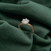 Bidstrup Design 14kt Guld ring med 1,50ct Lab-grown brillant - Certifikat medfølger