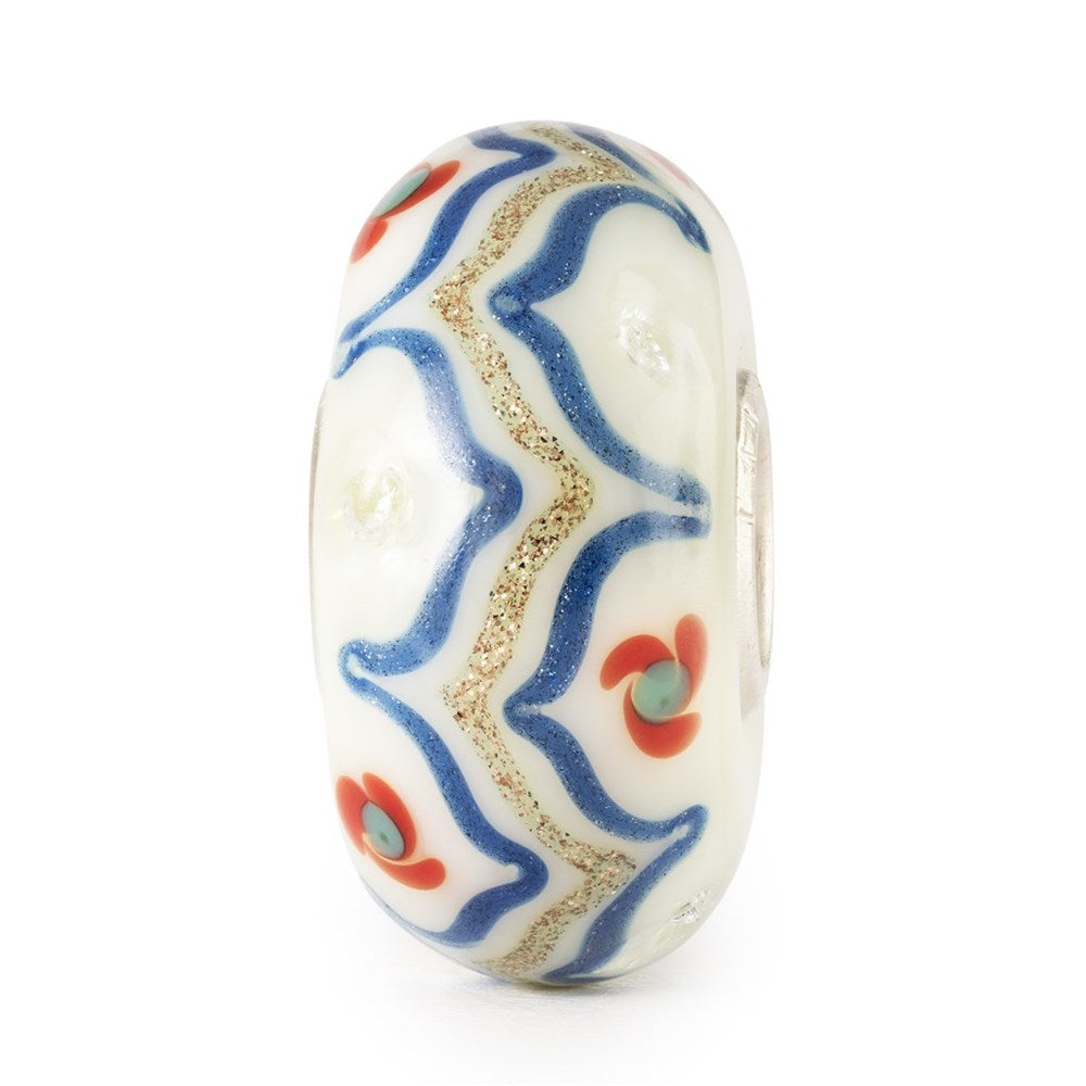 Trollbeads/Troldekugler Elfenben Blomsterglød TGLBE-00250