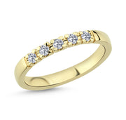 Nuran Unite Alliancering 8kt Guld med 5 x 0,04ct