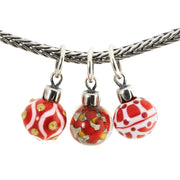Trollbeads/Troldekugler Røde julekugler TAGBE-00041