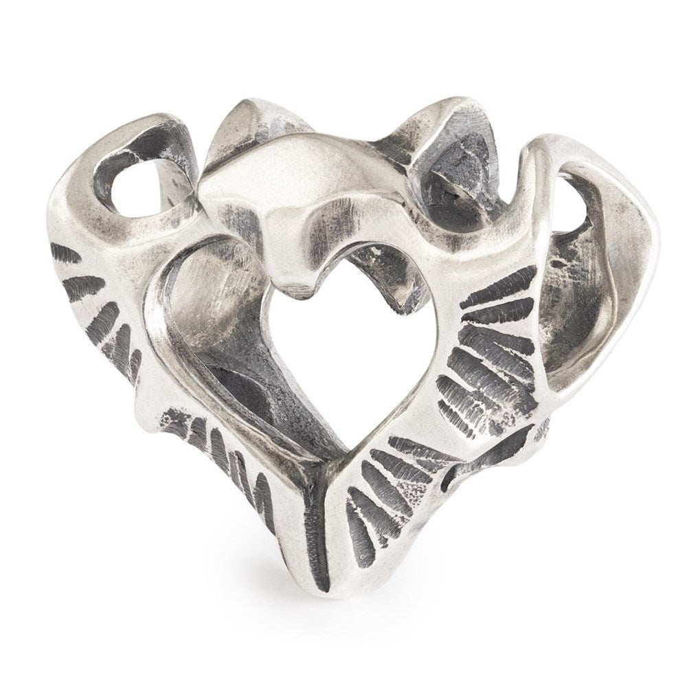 Trollbeads/Troldekugler Hjerteflagermus TAGBE-10290