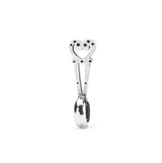 Trollbeads/Troldekugler Hvirvlende hjerter spacer TAGBE-20179
