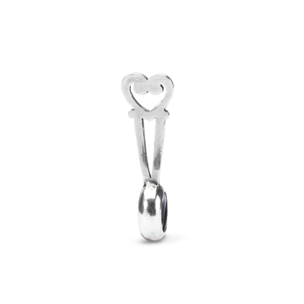 Trollbeads/Troldekugler Hvirvlende hjerter spacer TAGBE-20179