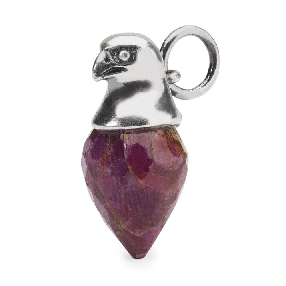 Trollbeads/Troldekugler Rubinfalk kugle TAGBE-00044