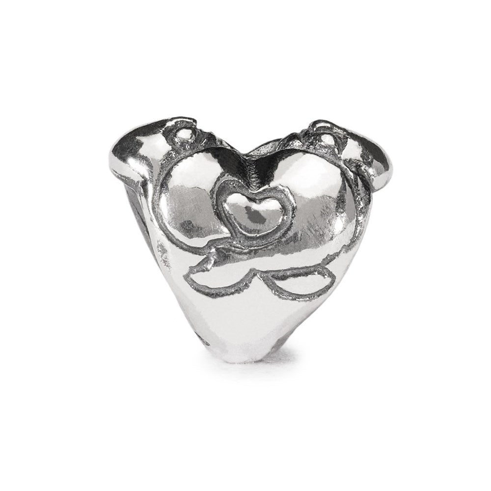 Trollbeads/Troldekugler Hjerte kram kugle TAGBE-10007