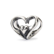 Trollbeads/Troldekugler Hjerte til hjerte kugle TAGBE-10202
