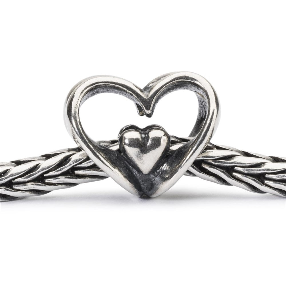 Trollbeads/Troldekugler Hjerte til hjerte kugle TAGBE-10202