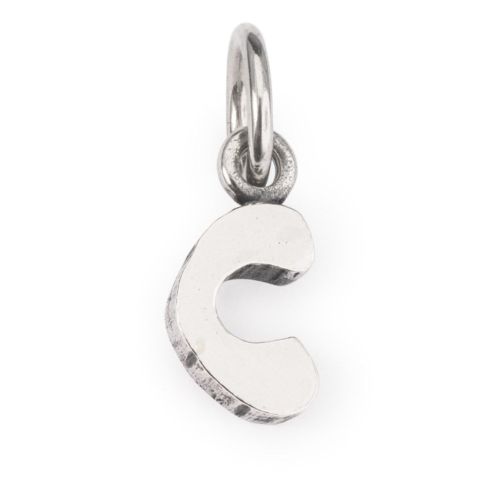 Trollbeads/Troldekugler Bogstav C kvast TAGBE-20272