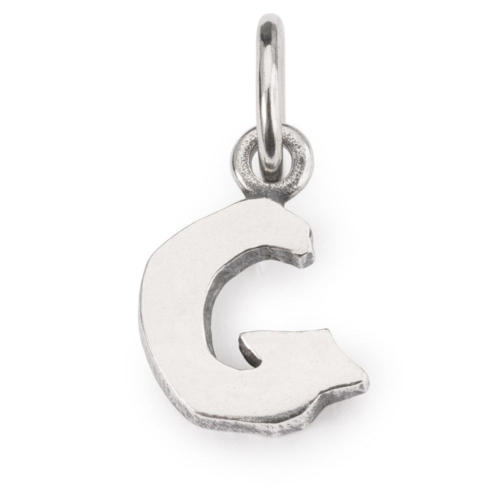 Trollbeads/Troldekugler Bogstav G kvast TAGBE-20276