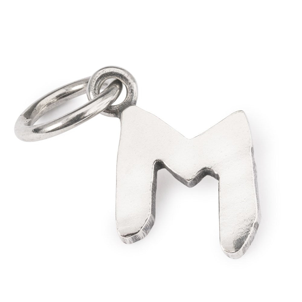 Trollbeads/Troldekugler Bogstav M kvast TAGBE-20282