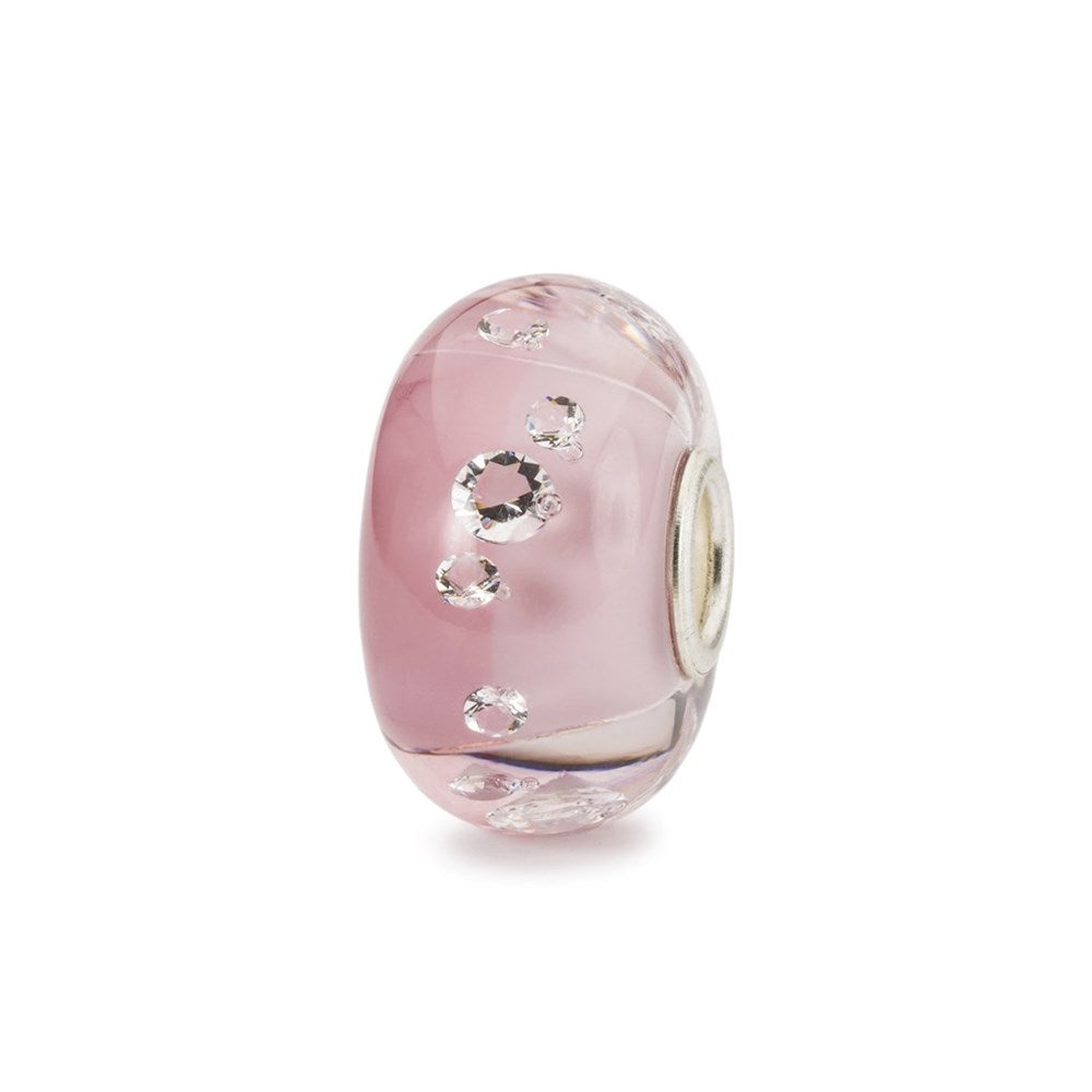 Trollbeads/Troldekugler Brillant rosa kugle TGLBE-00212