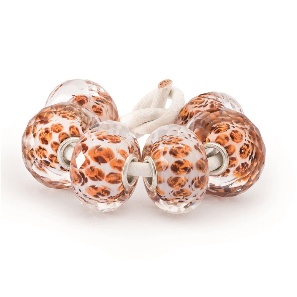 Trollbeads/Troldekugler Leopard pletter bundt TGLBE-00237