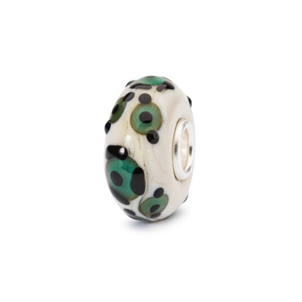 Trollbeads/Troldekugler Opal jaguar kugle TGLBE-10418