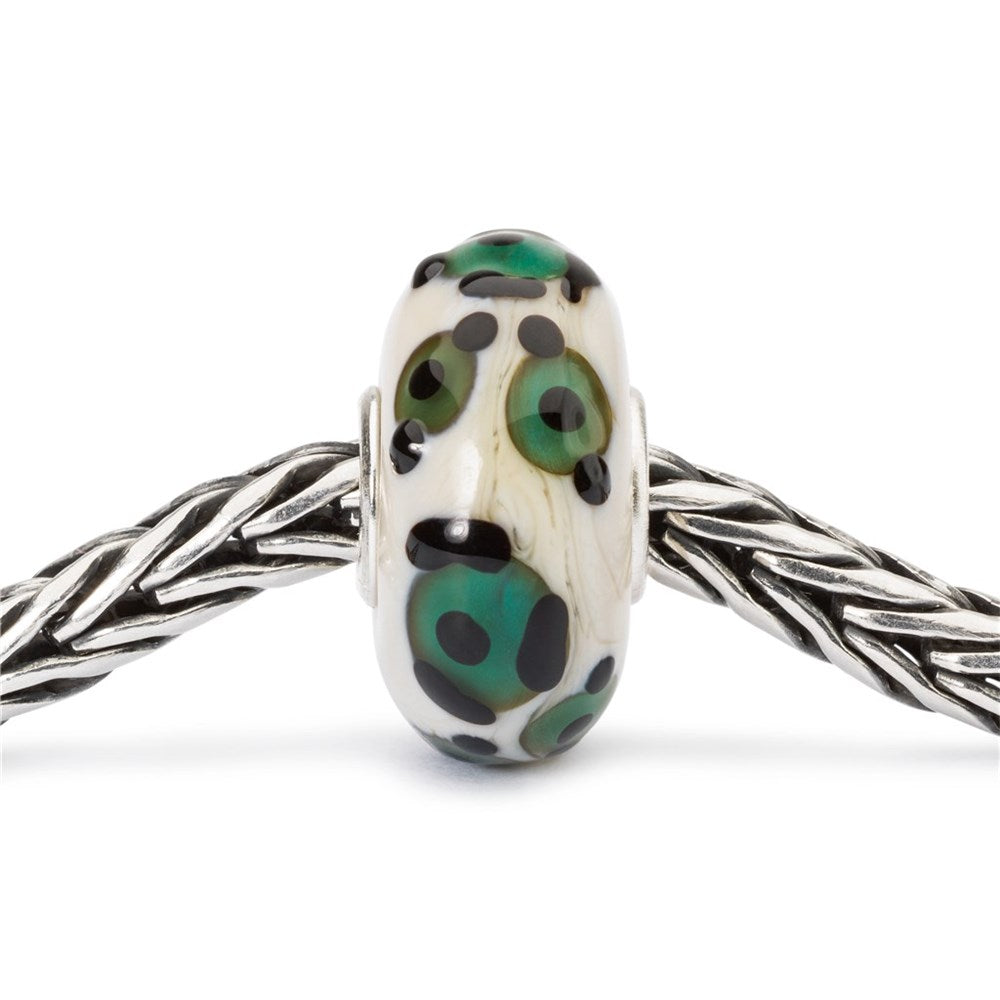 Trollbeads/Troldekugler Opal jaguar kugle TGLBE-10418