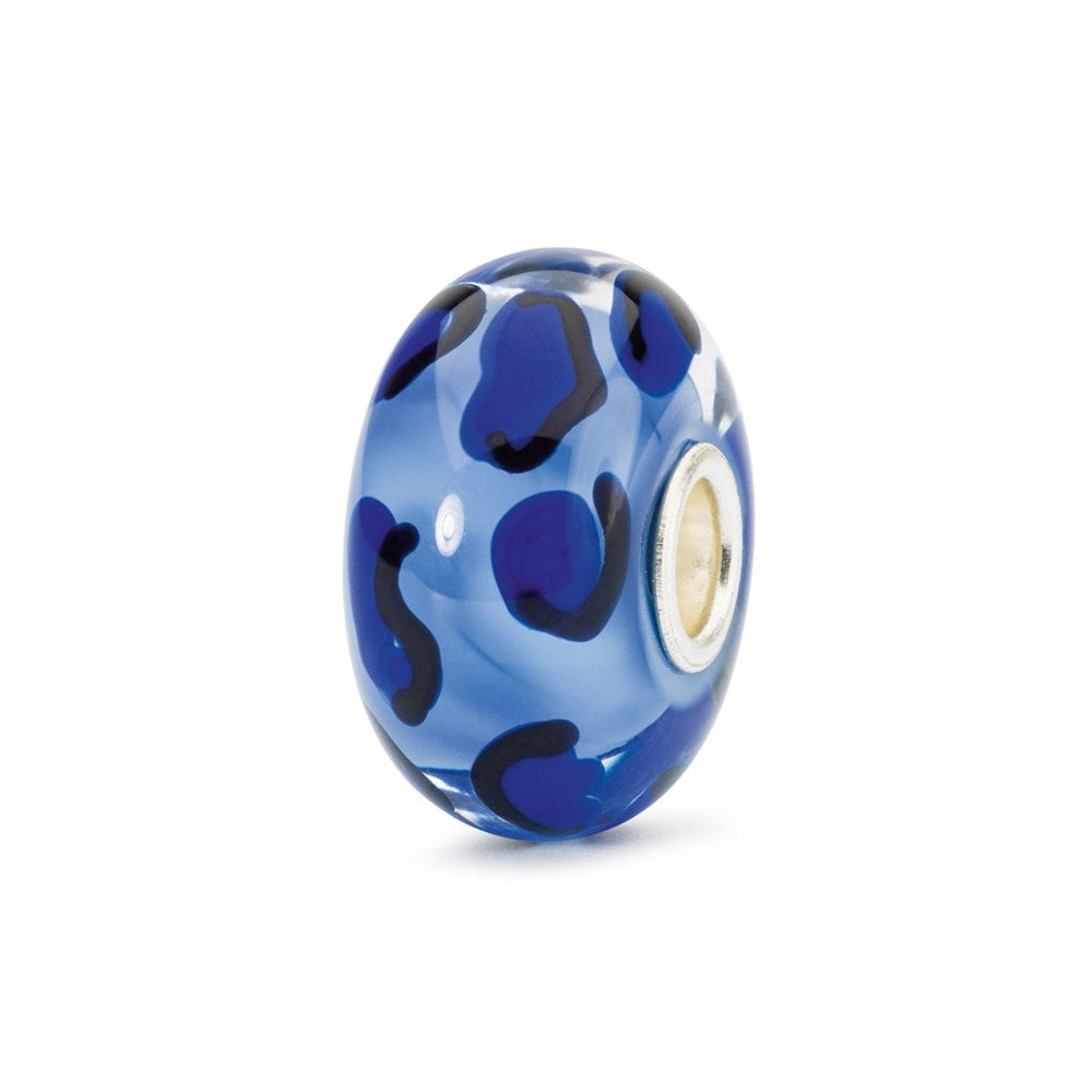 Trollbeads/Troldekugler Safir gepard kugle TGLBE-10419